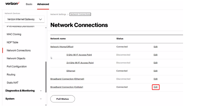Gateway screenshot